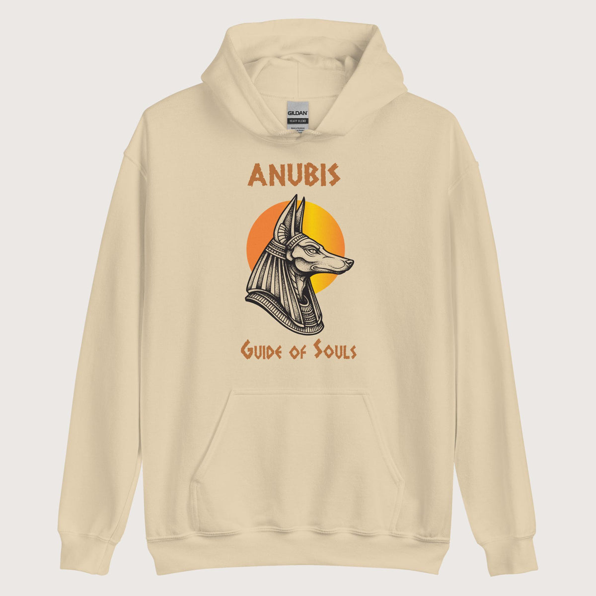 Sand Anubis Guide of Souls Hoodie - history buff gift by HistoHead