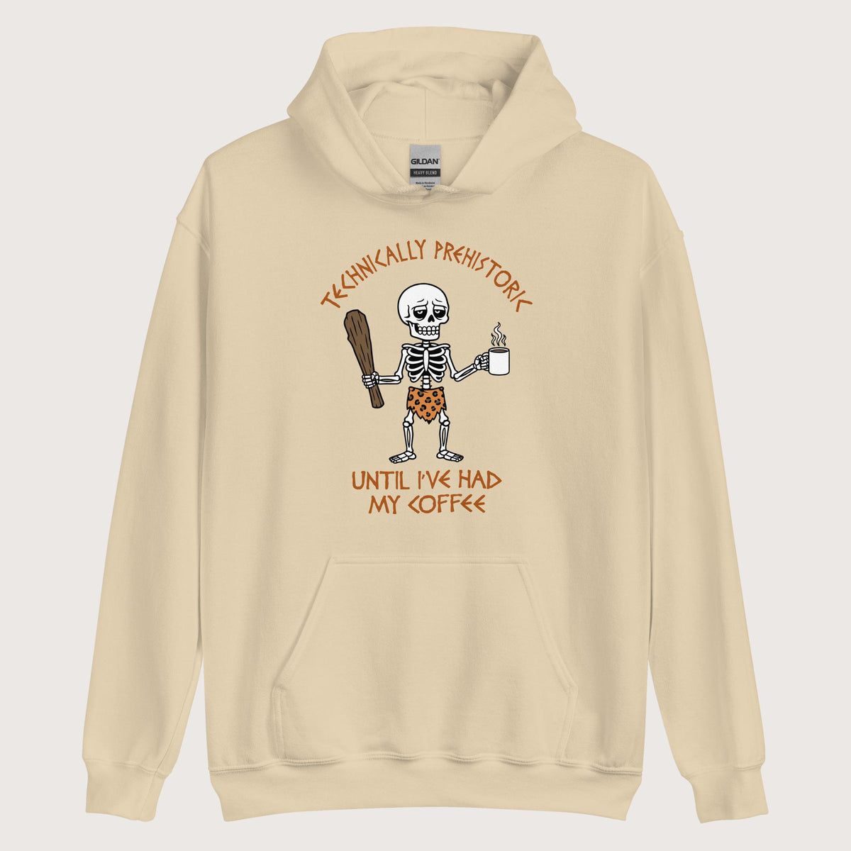 Sand Until I've Had My Coffee Hoodie - history buff gift by HistoHead