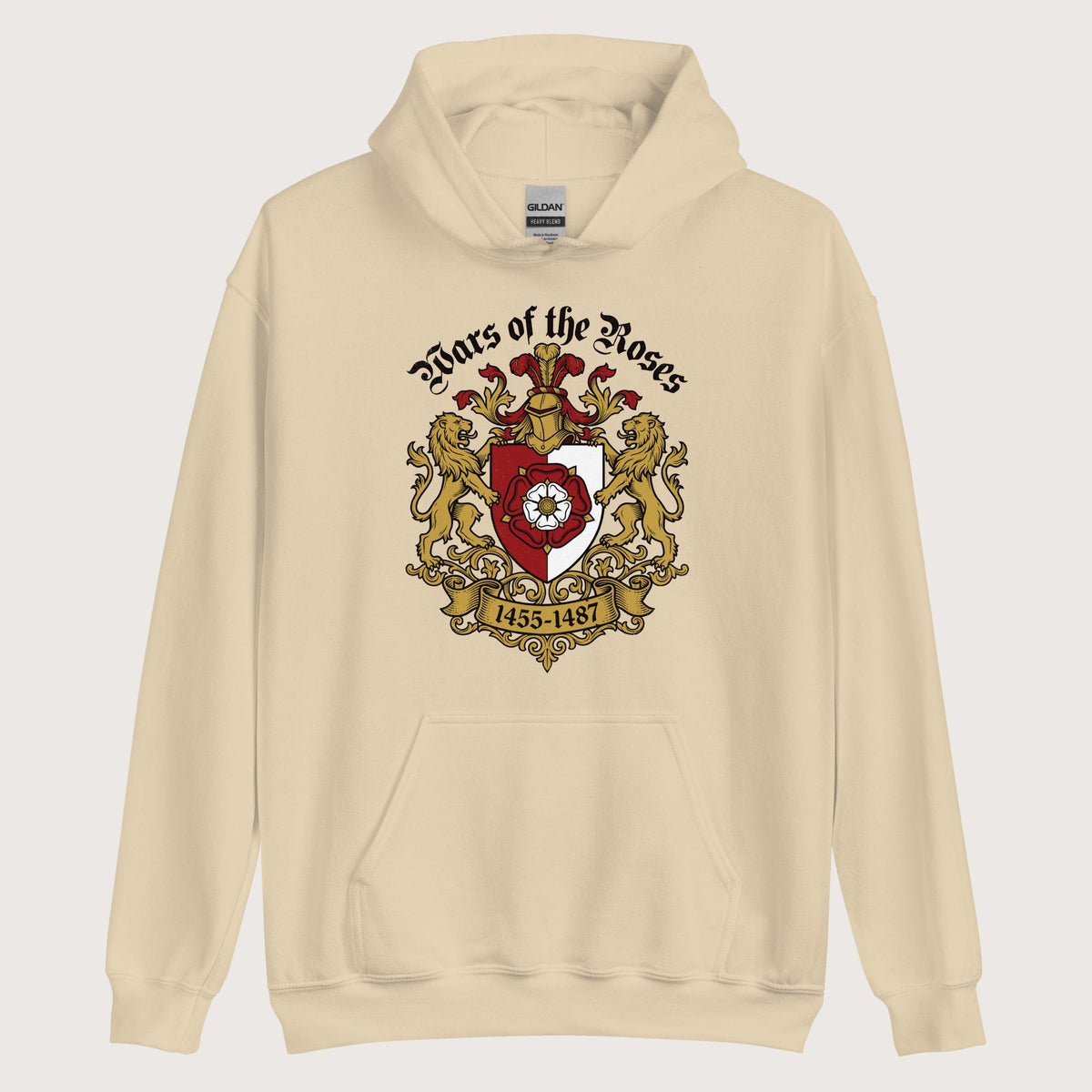 Sand Wars of the Roses Hoodie - history buff gift by HistoHead