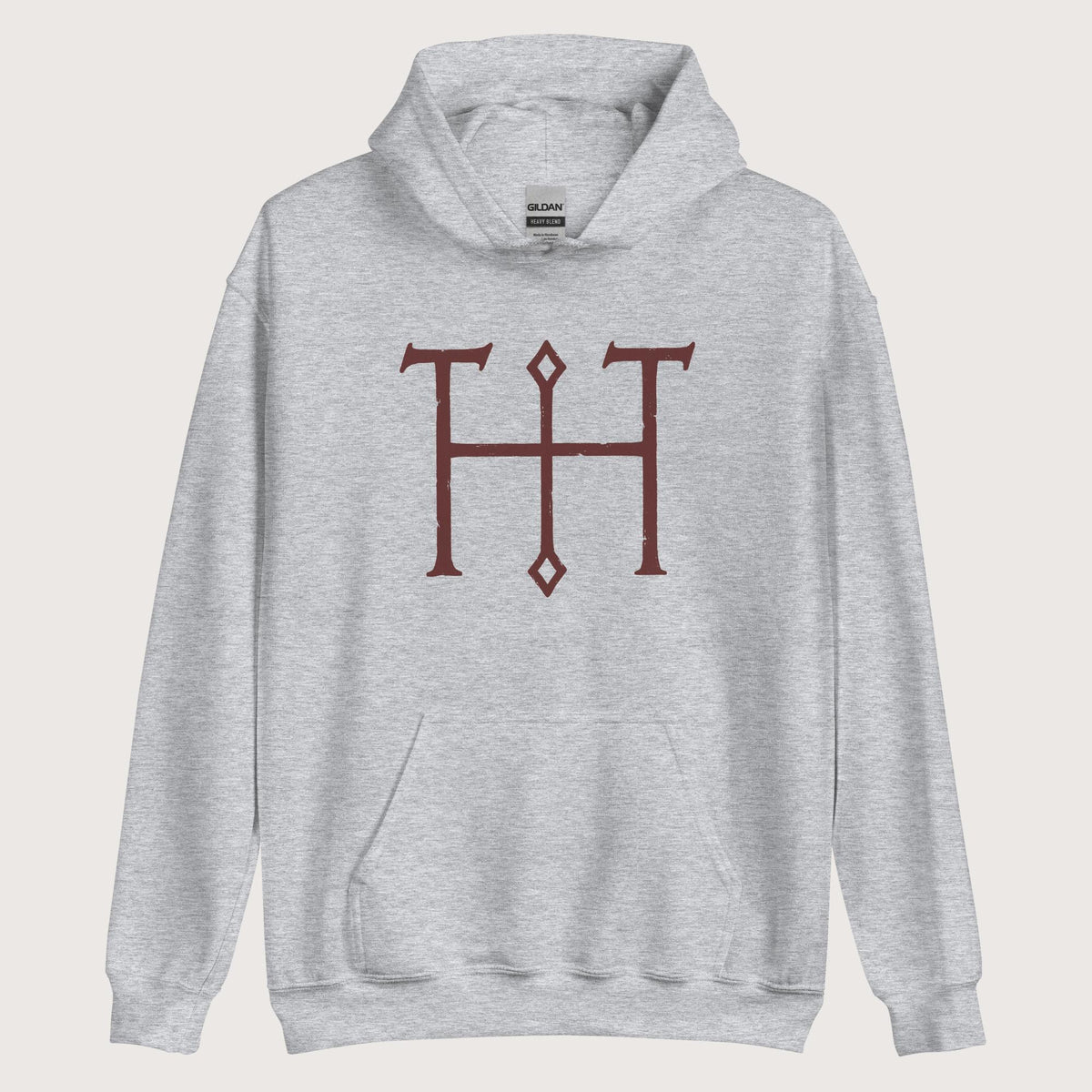 Sport Grey Otto the Great Autograph Hoodie - history buff gift by HistoHead
