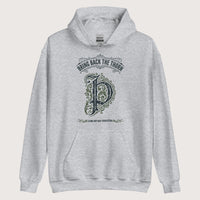 Sport Grey Bring Back the Thorn Letter Hoodie - history buff gift by HistoHead