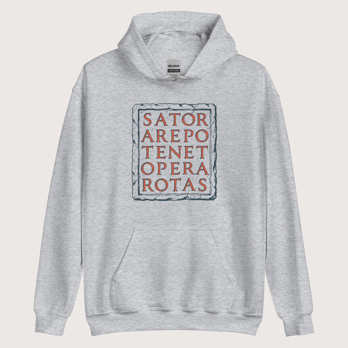 Sport Grey Sator Rotas Hoodie - history buff gift by HistoHead