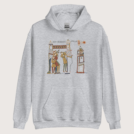 Sport Grey Isti Mirant Stella Hoodie - history buff gift by HistoHead