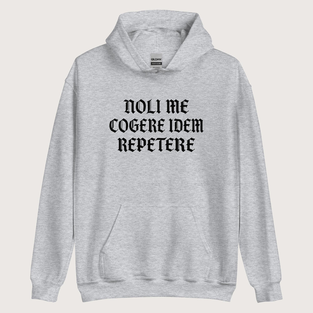 Sport Grey Don't Make Me Repeat Myself Hoodie - history buff gift by HistoHead