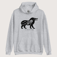 Sport Grey The Scales Were Rigged Hoodie - history buff gift by HistoHead