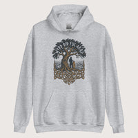 Sport Grey Old English Fate Is Inexorable Hoodie - history buff gift by HistoHead