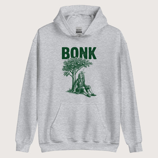 Sport Grey Newton Bonk Hoodie - history buff gift by HistoHead