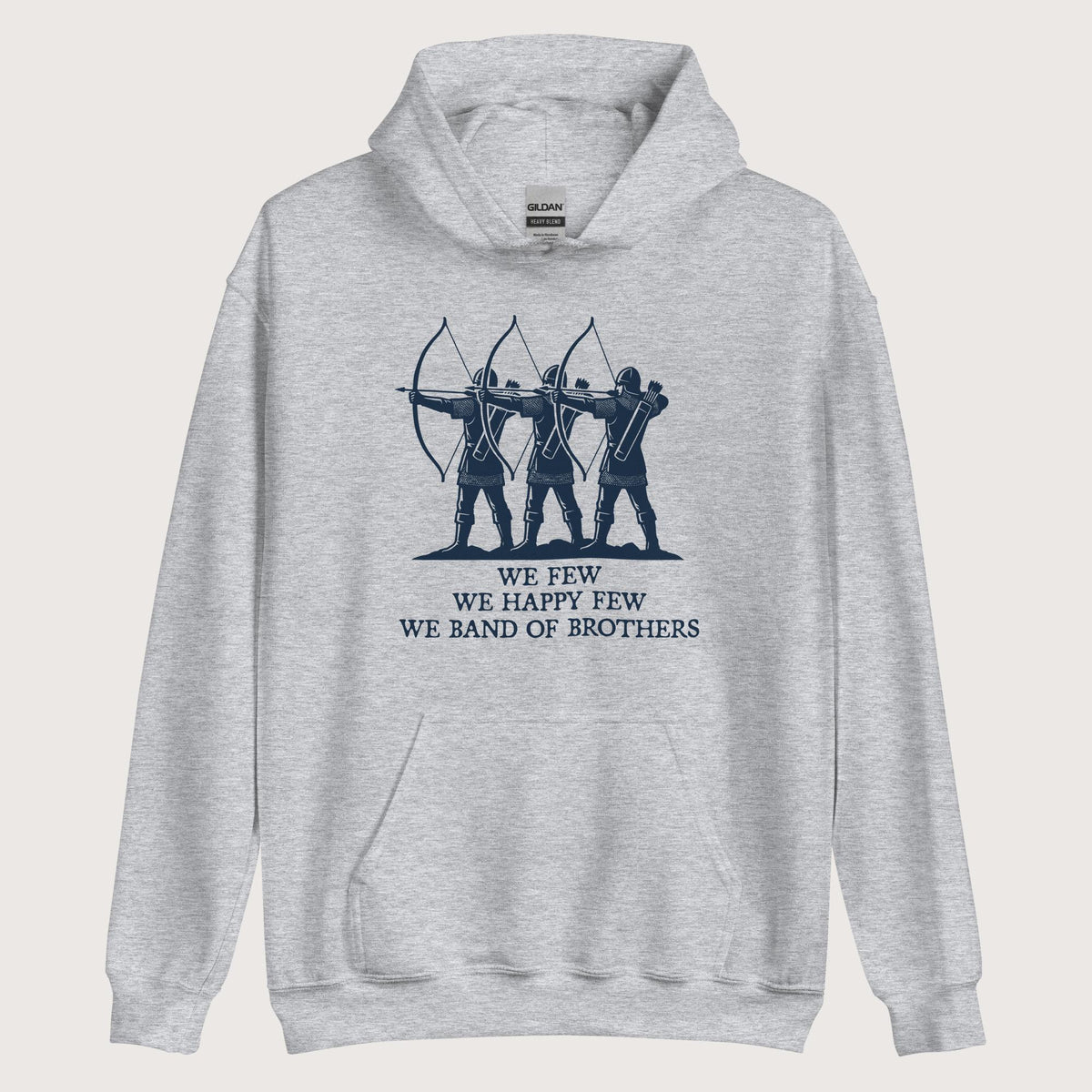 Sport Grey Band of Brothers Hoodie - history buff gift by HistoHead