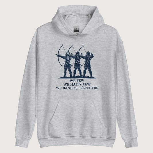 Sport Grey Band of Brothers Hoodie - history buff gift by HistoHead