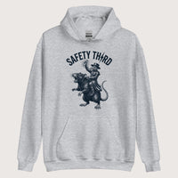 Sport Grey Plague Doctor Safety Third Hoodie - history buff gift by HistoHead