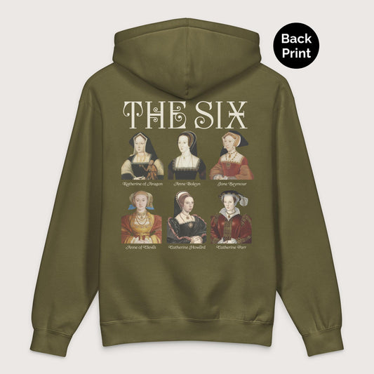 Army The Six - Premium Hoodie - Back Print - history buff gift by HistoHead