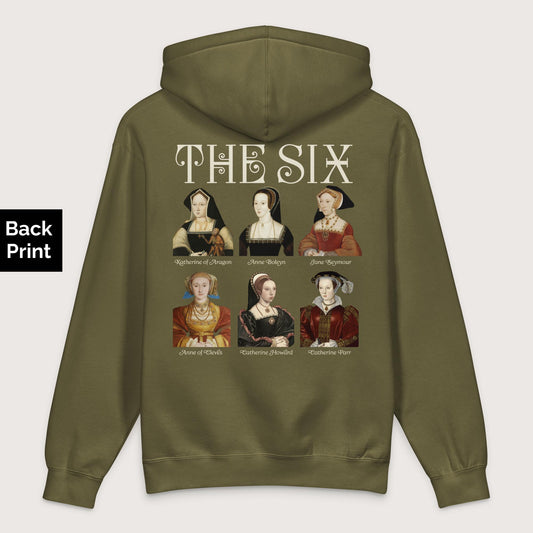Army The Six - Premium Hoodie - Back Print - history buff gift by HistoHead