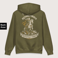 Army Æthelflæd Defender of Mercia - Premium Hoodie - Back Print - history buff gift by HistoHead