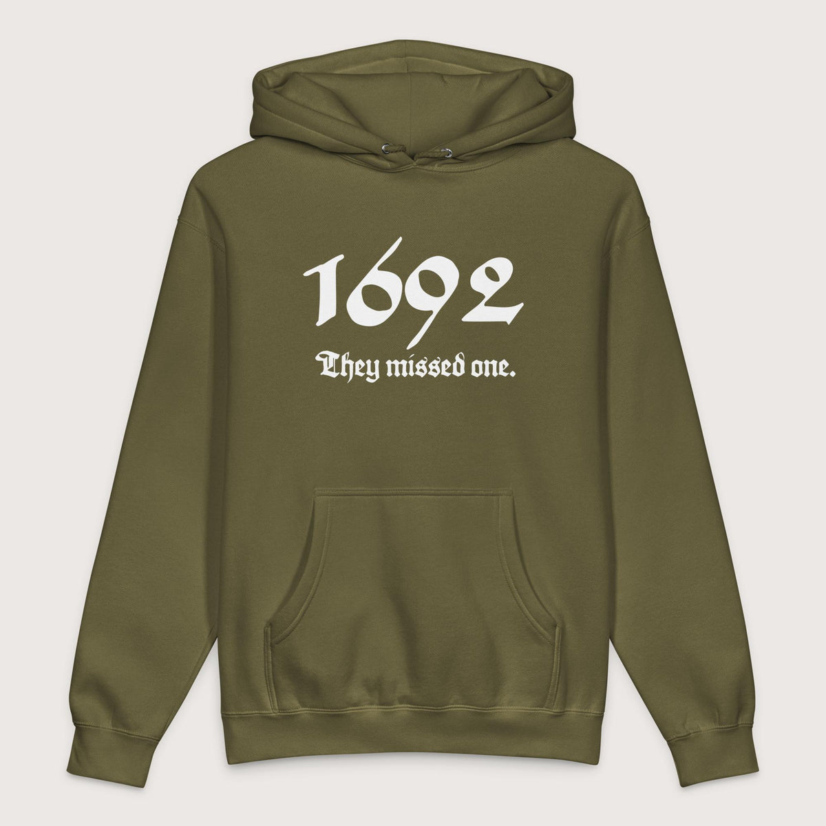 Army 1692 Witch Trials - Premium Hoodie - history buff gift by HistoHead