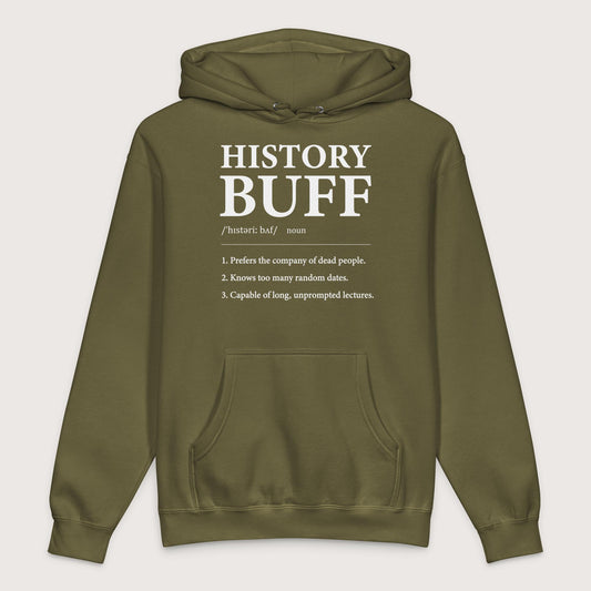 Army History Buff Definition - Premium Hoodie - history buff gift by HistoHead