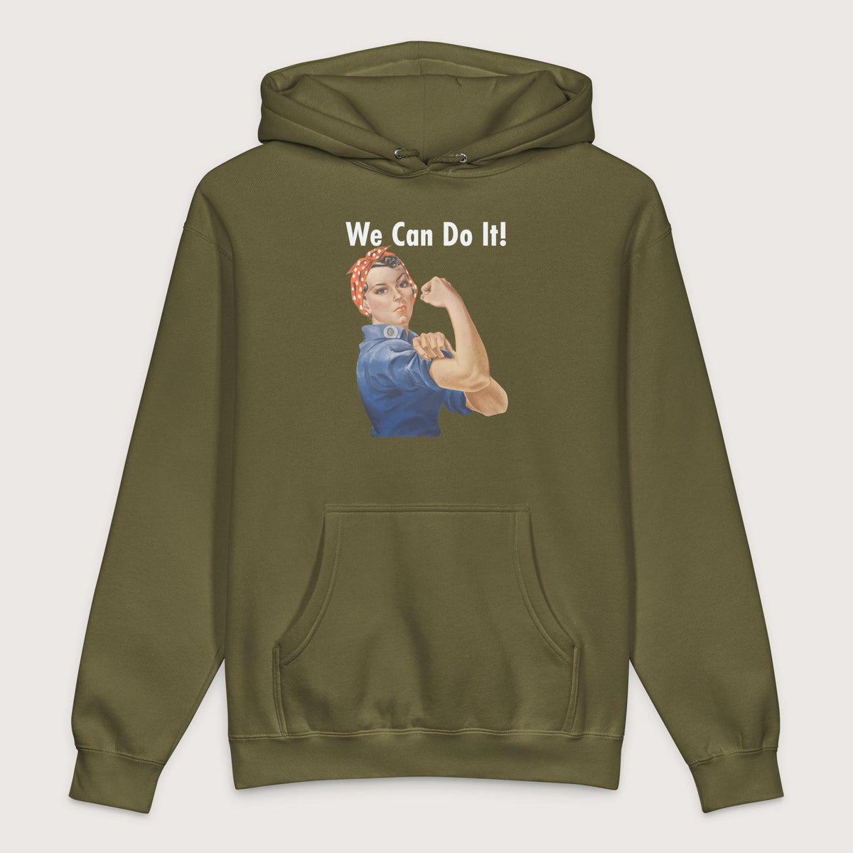 Army Rosie We Can Do It - Premium Hoodie - history buff gift by HistoHead
