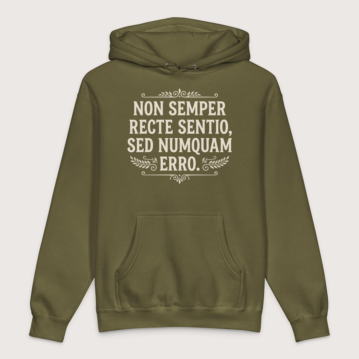 Army I'm Not Always Right But Never Wrong Latin - Premium Hoodie - history buff gift by HistoHead