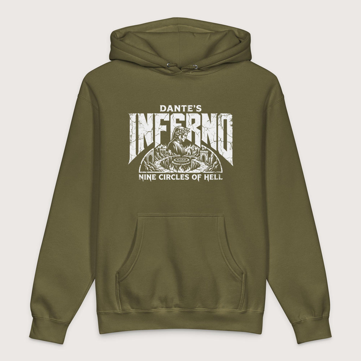 Army Dante's Inferno - Premium Hoodie - history buff gift by HistoHead