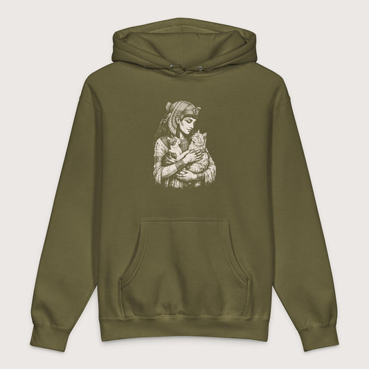 Army Cleopatra's Cats - Premium Hoodie - history buff gift by HistoHead