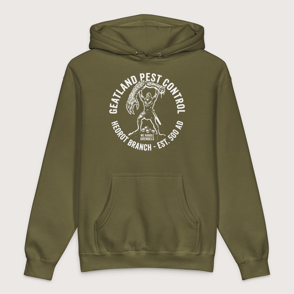 Army Geatland Pest Control - Premium Hoodie - history buff gift by HistoHead