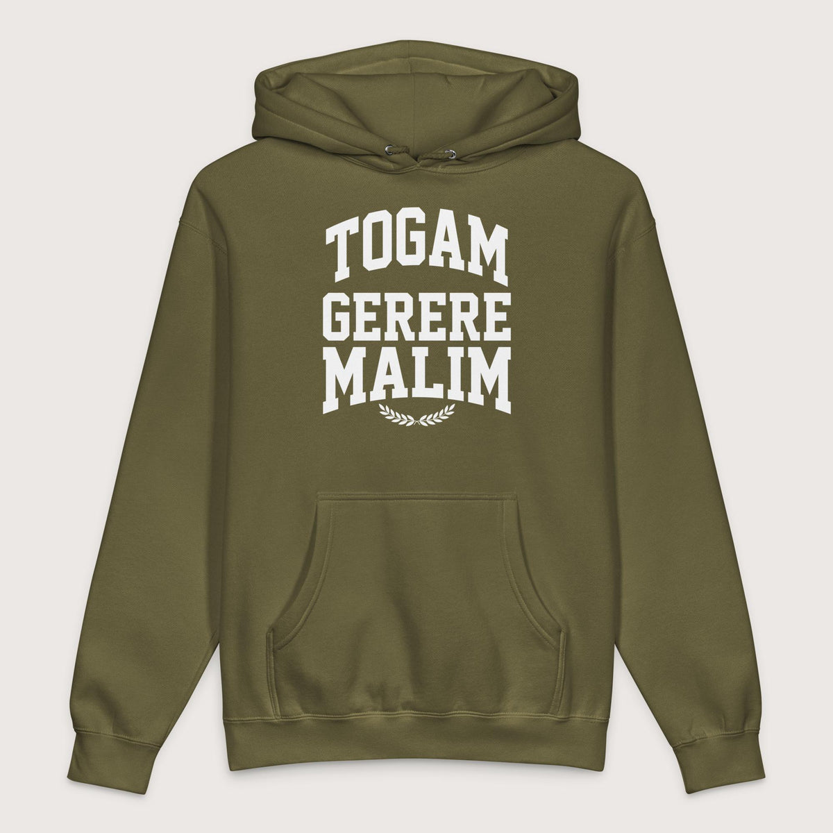 Army Latin I'd Rather Be Wearing A Toga - Premium Hoodie - history buff gift by HistoHead