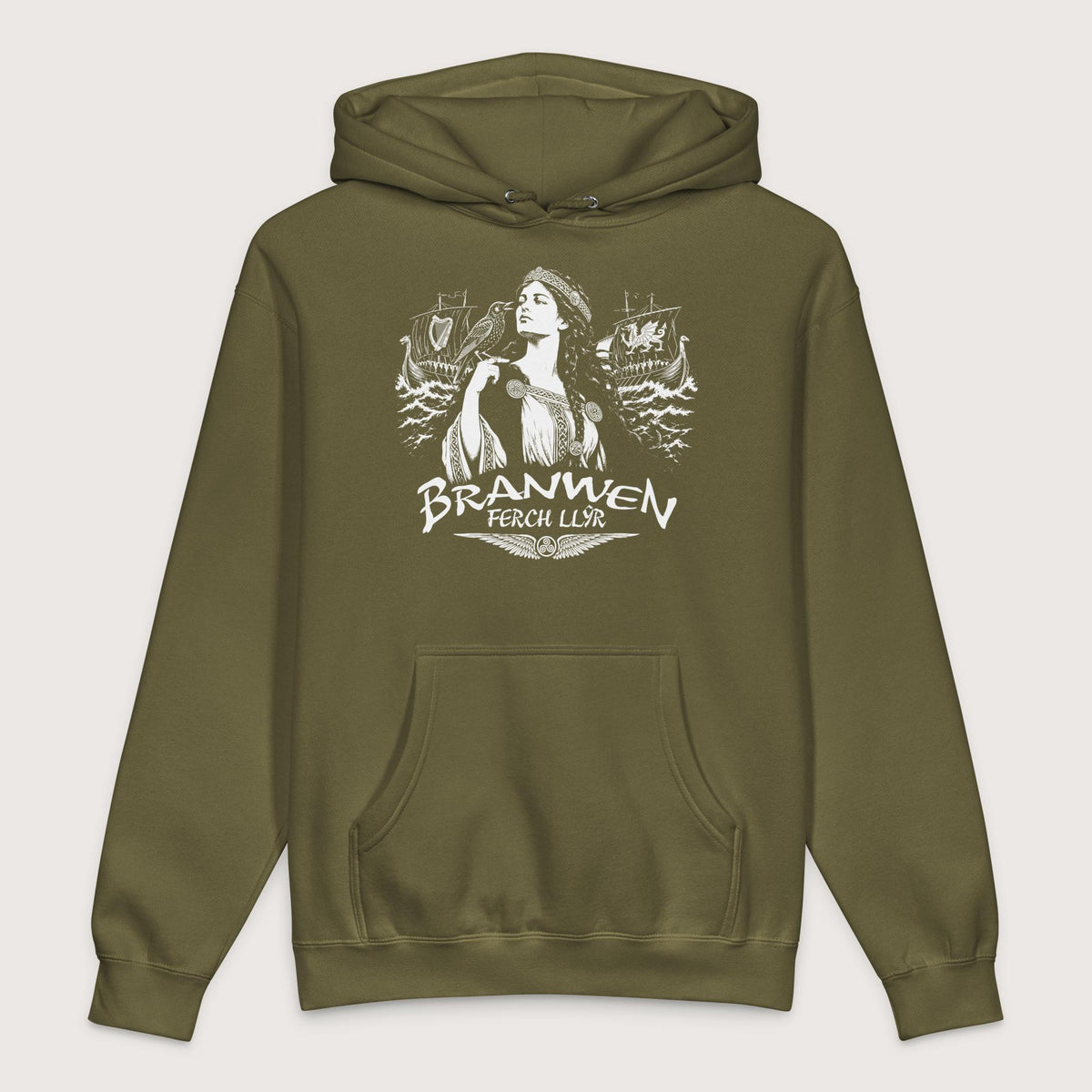 Army Branwen ferch Llŷr - Premium Hoodie - history buff gift by HistoHead