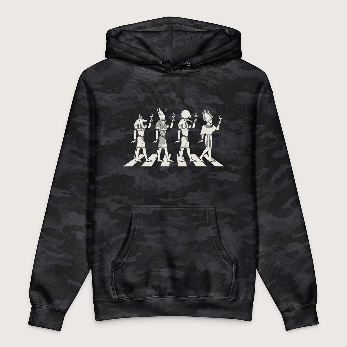 Black Camo Nile Road - Premium Hoodie - history buff gift by HistoHead