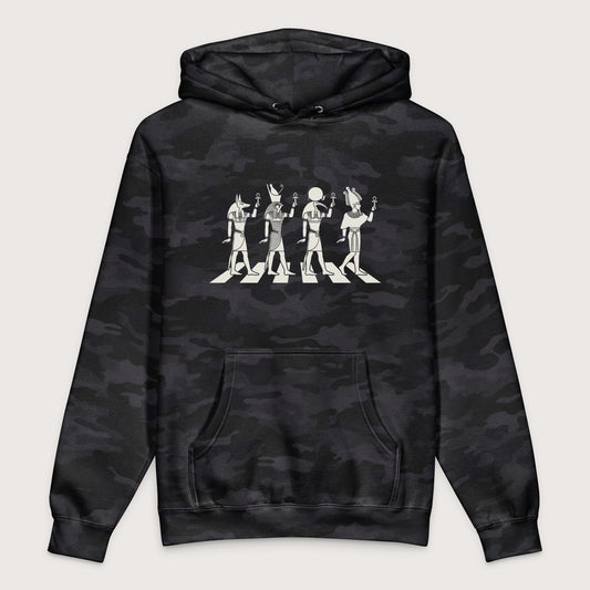 Black Camo Nile Road - Premium Hoodie - history buff gift by HistoHead