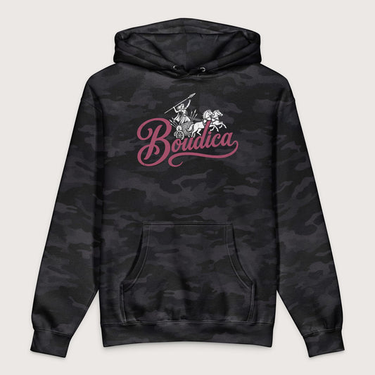 Black Camo Boudica - Premium Hoodie - history buff gift by HistoHead
