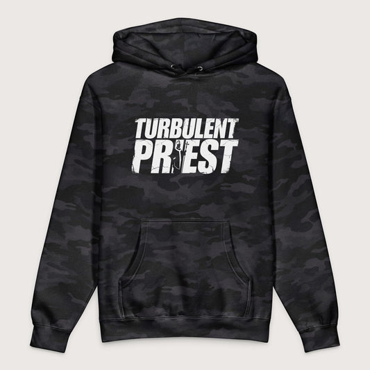 Black Camo Thomas Becket Turbulent Priest - Premium Hoodie - history buff gift by HistoHead