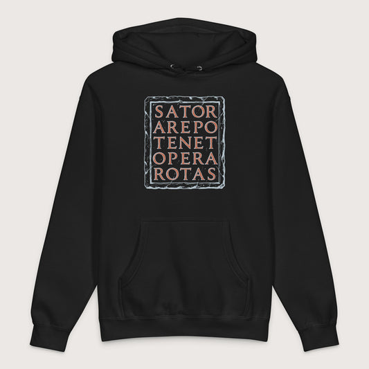 Black Sator Rotas - Premium Hoodie - history buff gift by HistoHead