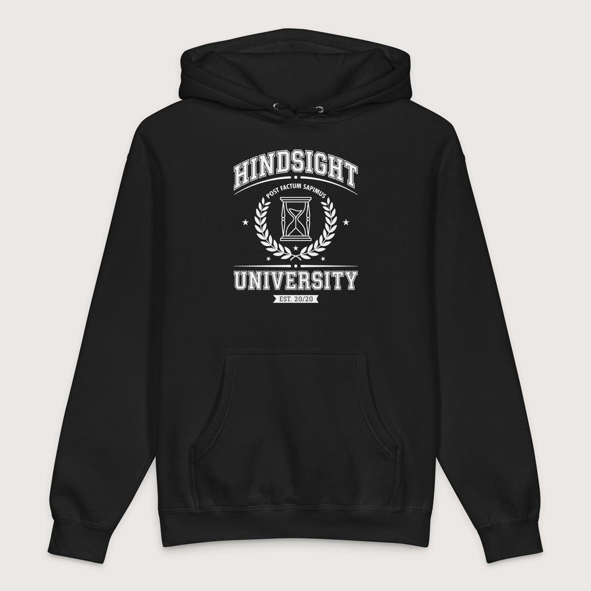 Black Hindsight University - Premium Hoodie - history buff gift by HistoHead