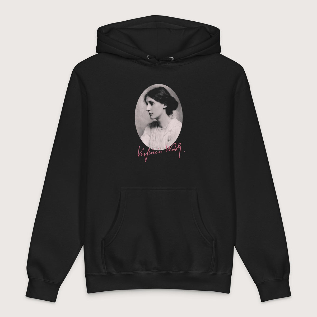 Black Virginia Woolf - Premium Hoodie - history buff gift by HistoHead