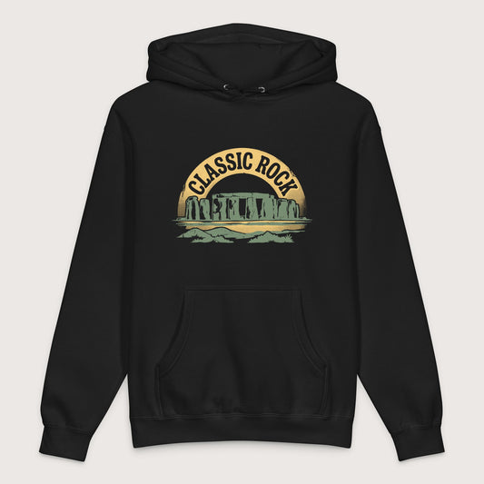 Black Stonehenge Classic Rock - Premium Hoodie - history buff gift by HistoHead