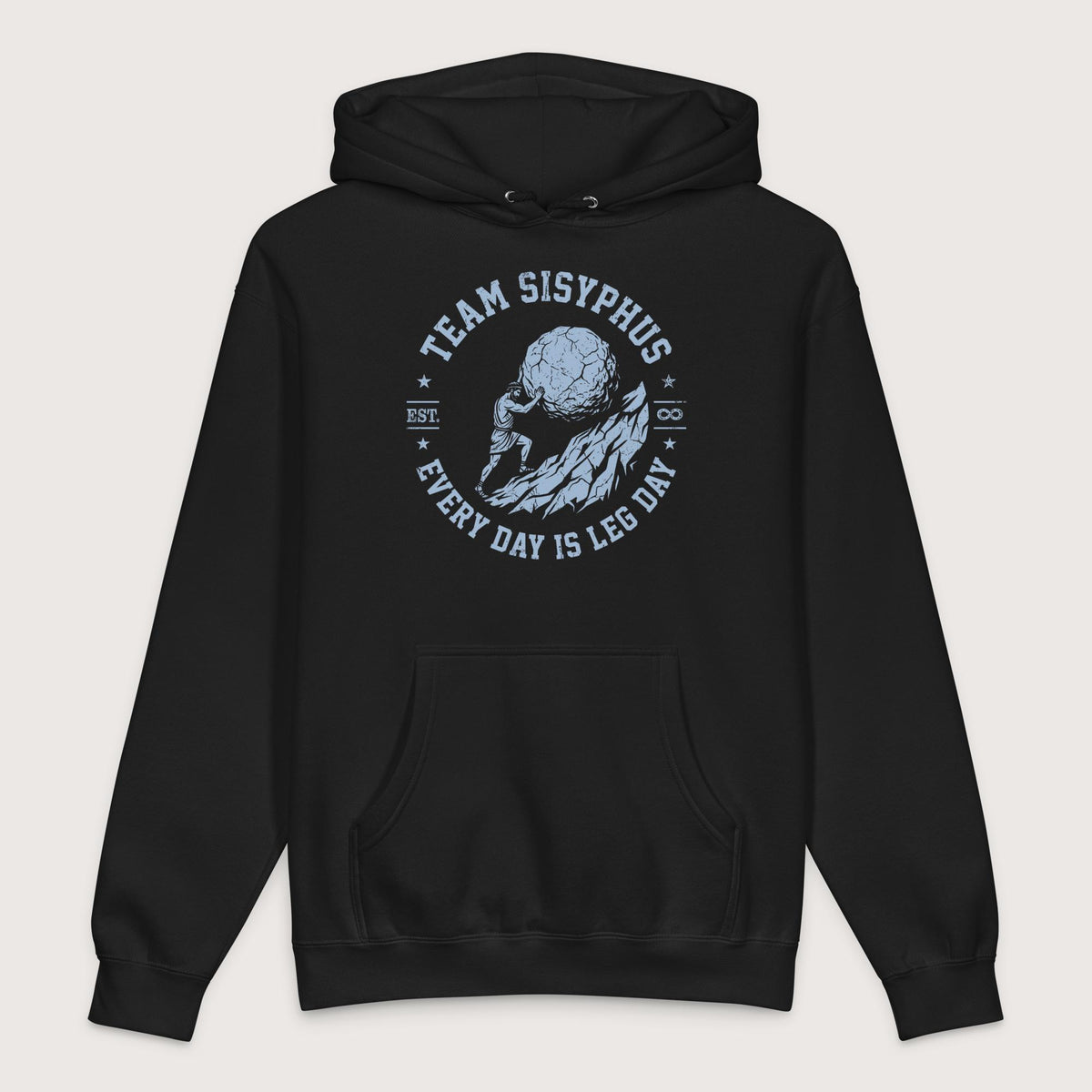Black Team Sisyphus - Premium Hoodie - history buff gift by HistoHead