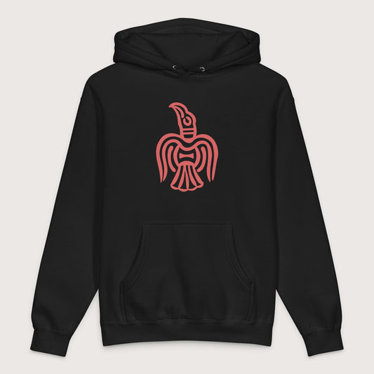 Black Viking York Raven - Premium Hoodie - history buff gift by HistoHead