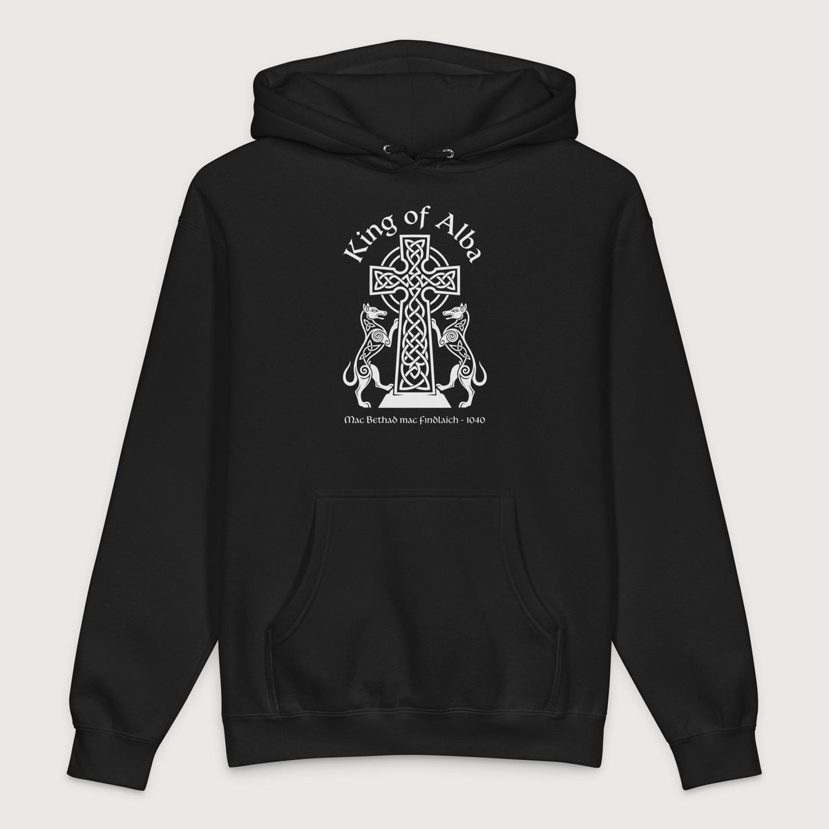 Black King of Alba - Premium Hoodie - history buff gift by HistoHead