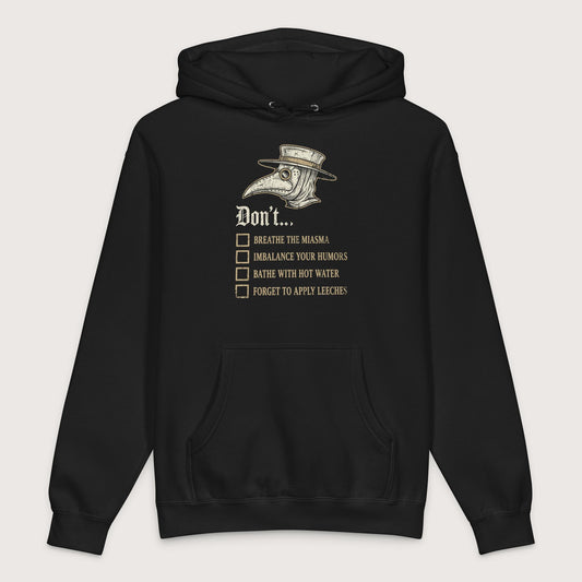 Plague Doctor Advice - Premium Hoodie - history buff gift by HistoHead