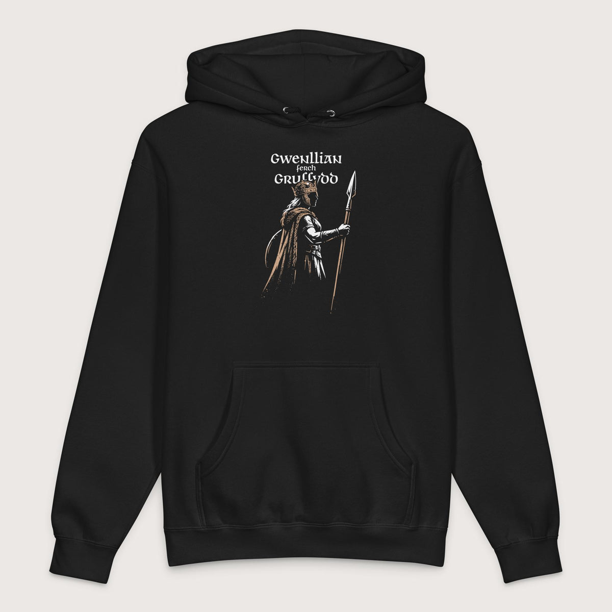 Black Gwenllian ferch Gruffydd - Premium Hoodie - history buff gift by HistoHead