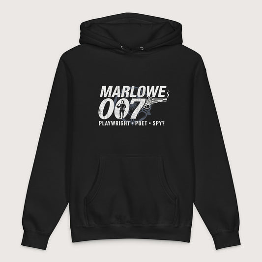 Black Marlowe 007 - Premium Hoodie - history buff gift by HistoHead