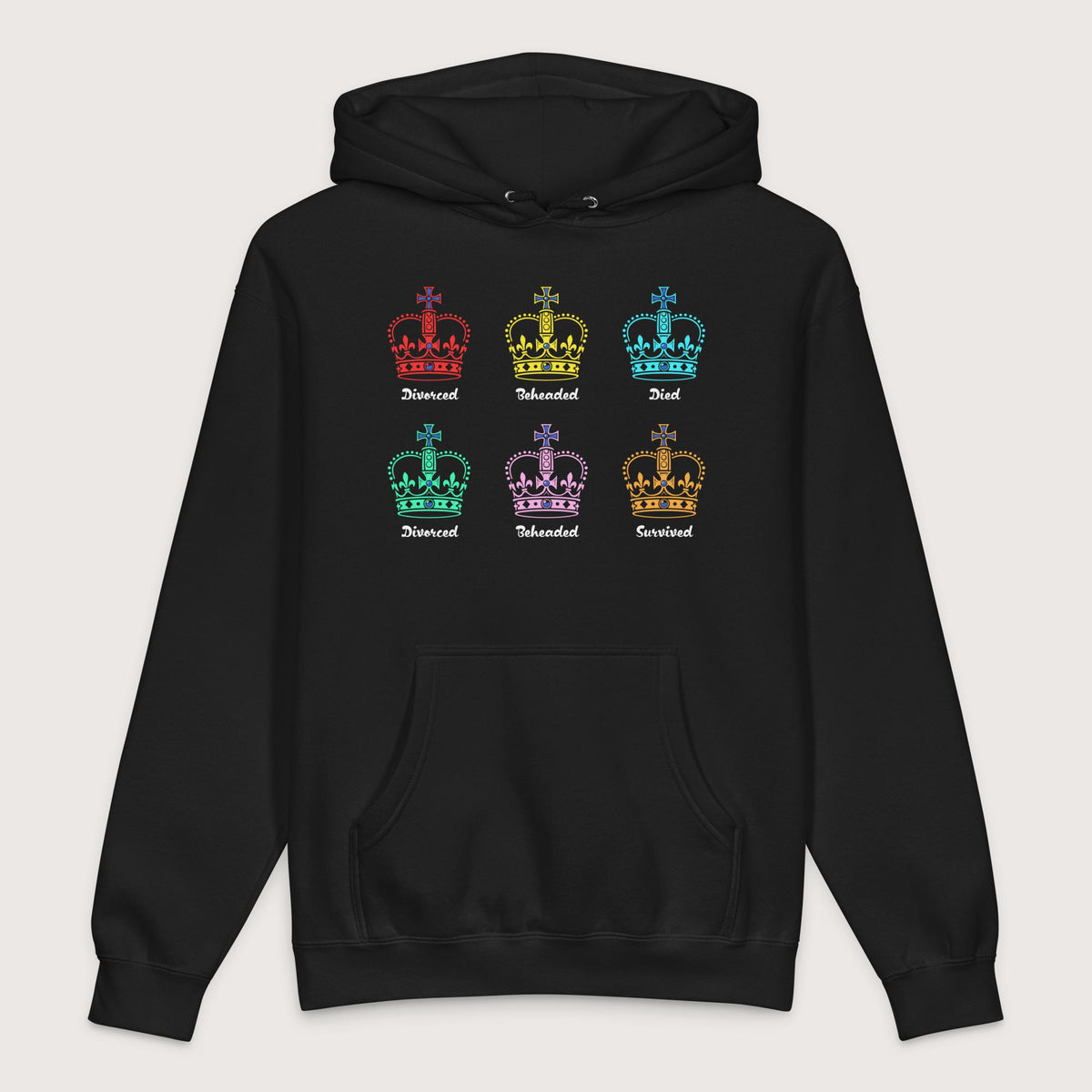 Six Queens - Premium Hoodie - history buff gift by HistoHead