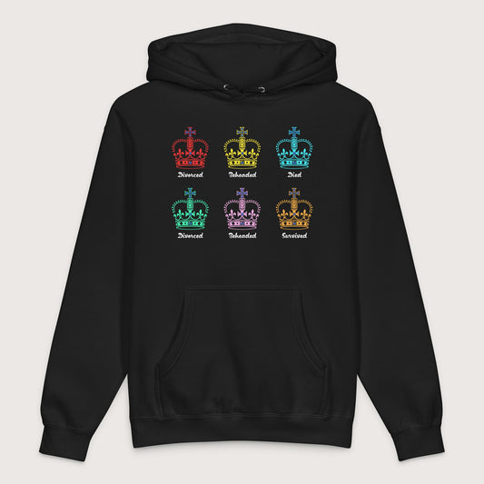Six Queens - Premium Hoodie - history buff gift by HistoHead