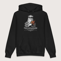 Black Olga of Kiev I Have a Warm Personality - Premium Hoodie - history buff gift by HistoHead
