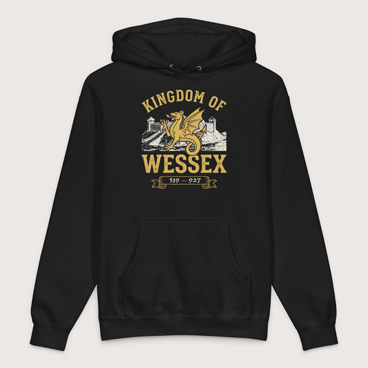Black Kingdom of Wessex - Premium Hoodie - history buff gift by HistoHead