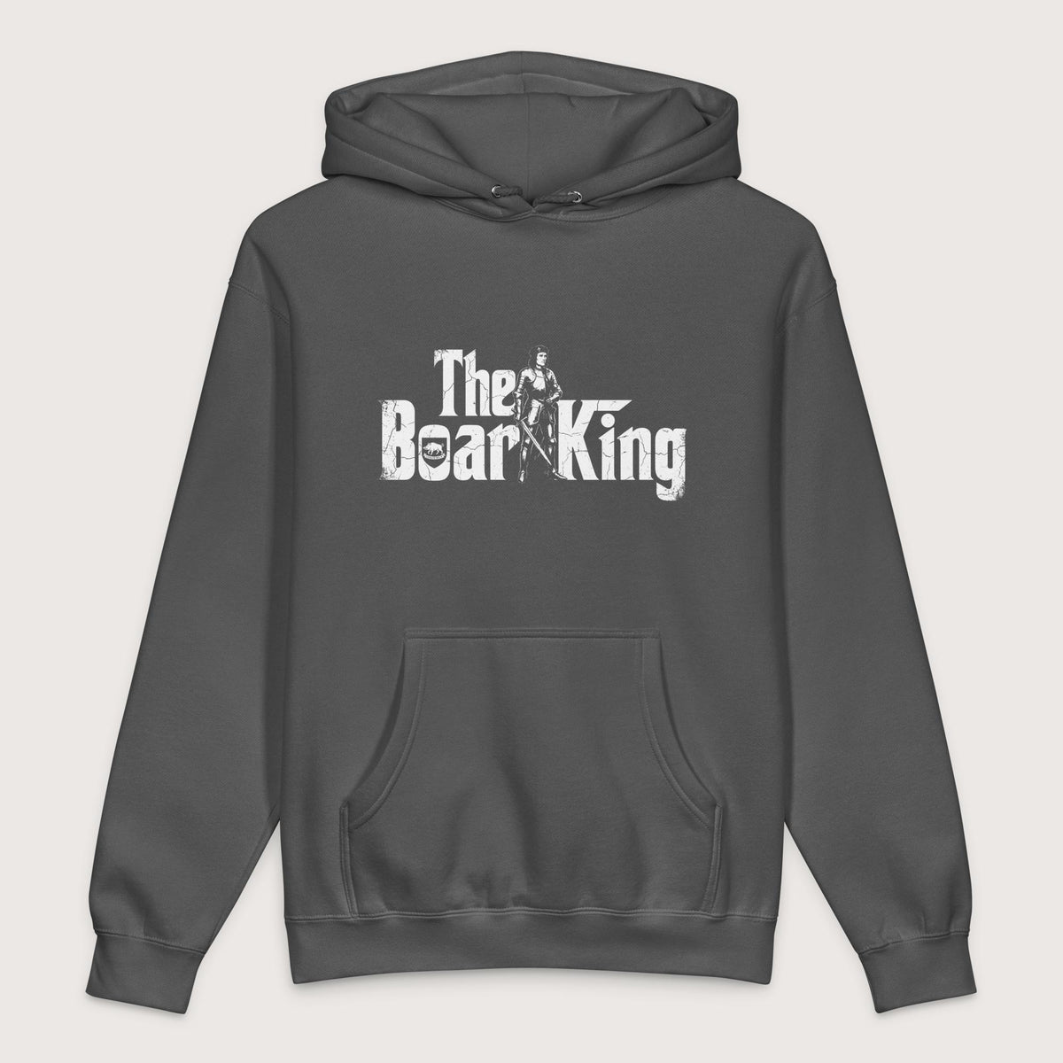 Charcoal Solid Richard III The Boar King - Premium Hoodie - history buff gift by HistoHead