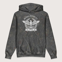 Darkwood Tree Camo Roma Invicta - Premium Hoodie - history buff gift by HistoHead
