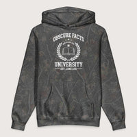 Darkwood Tree Camo Obscure Facts University - Premium Hoodie - history buff gift by HistoHead