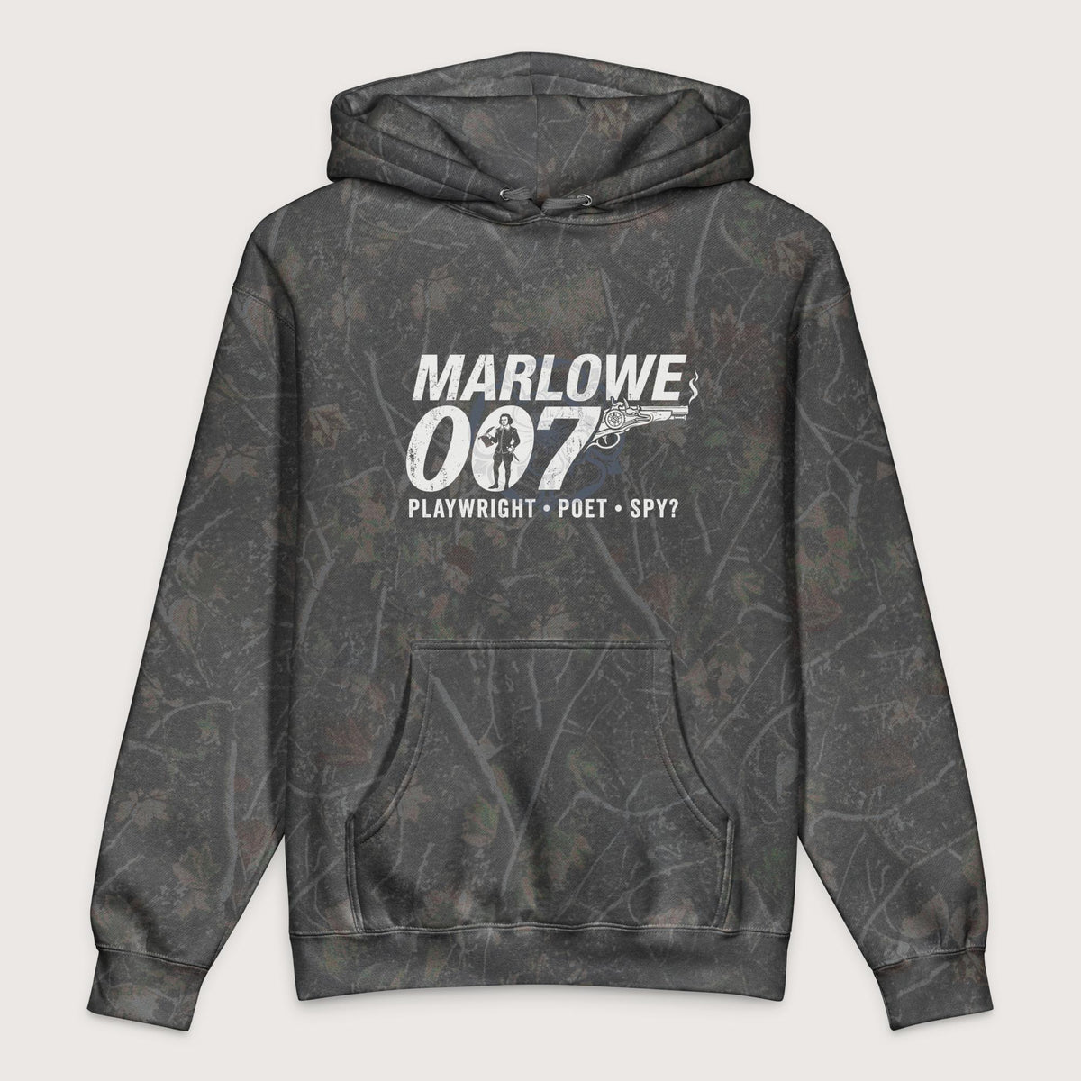 Darkwood Tree Camo Marlowe 007 - Premium Hoodie - history buff gift by HistoHead