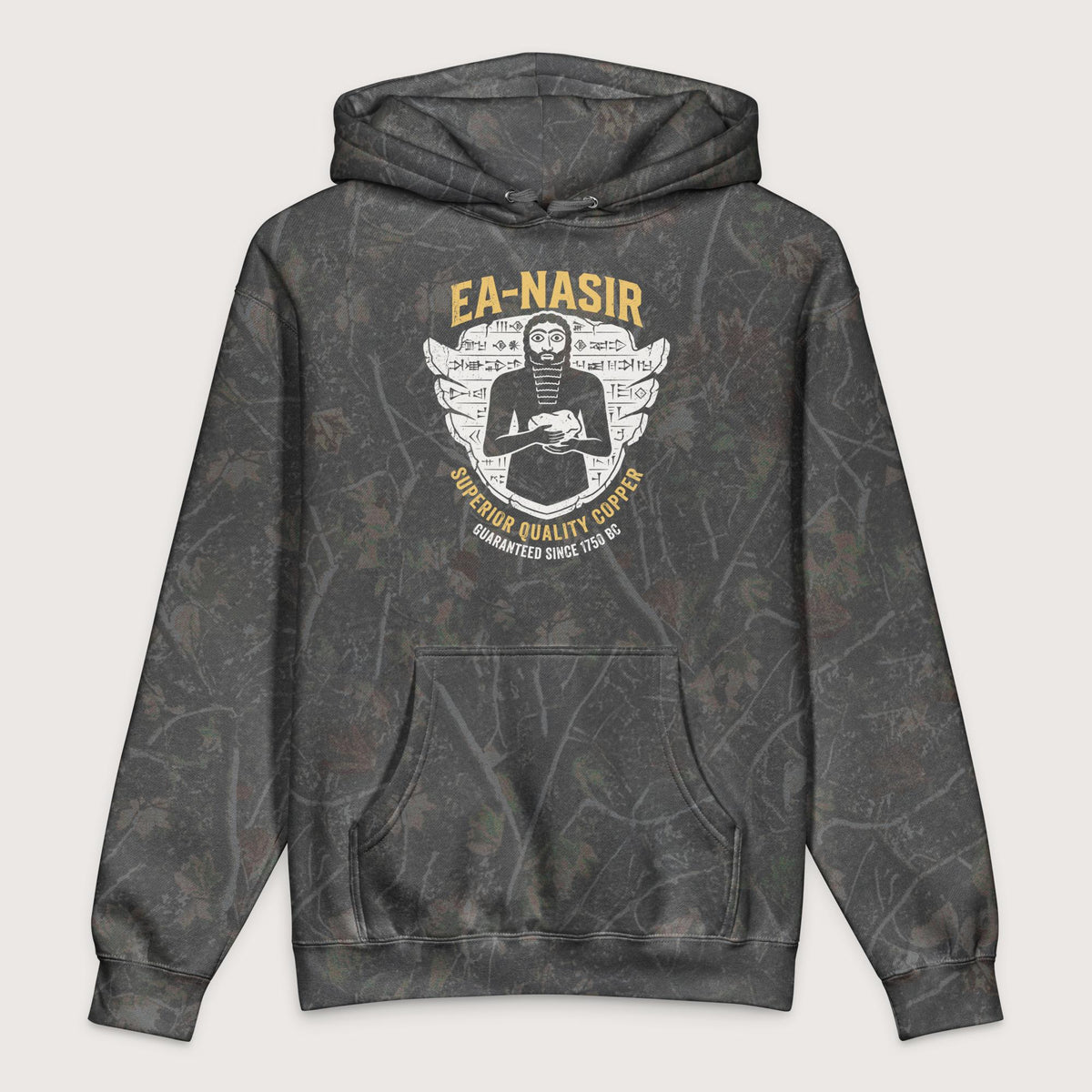 Darkwood Tree Camo Ea-Nasir Superior Copper Guaranteed - Premium Hoodie - history buff gift by HistoHead