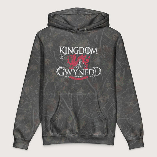 Darkwood Tree Camo Kingdom of Gwynedd - Premium Hoodie - history buff gift by HistoHead